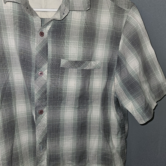 Horny Toad Mens Short Sleeve Button Up Shirt Size M - Picture 4 of 14